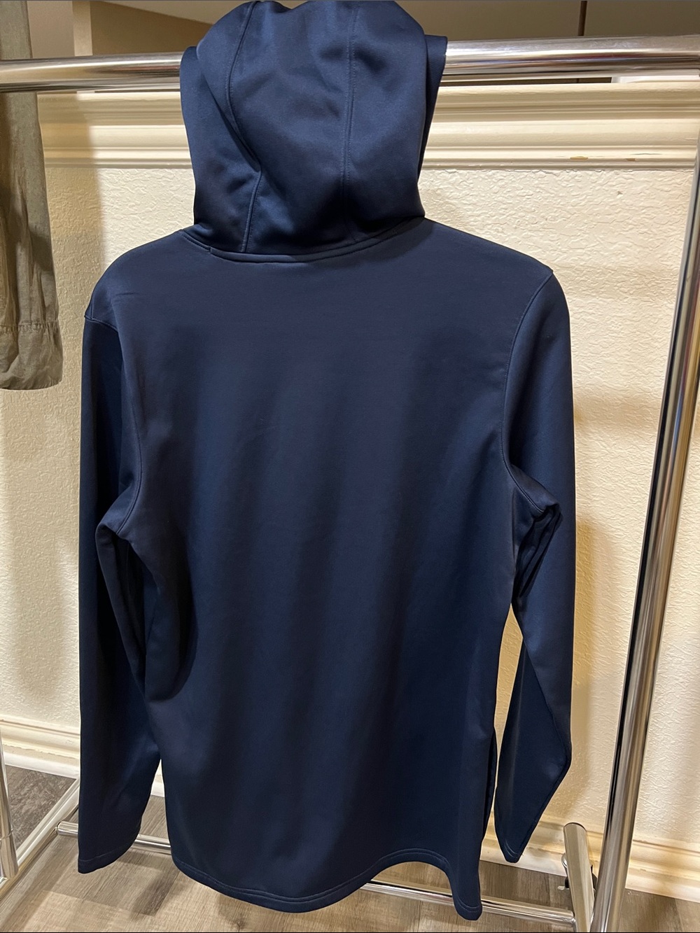 Gymshark navy blue hoodie size S - Picture 3 of 3